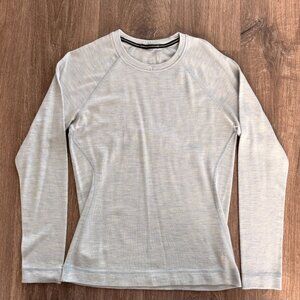 Smartwool Merino Base Layer Top - Blue / Size Large